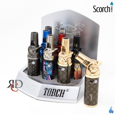 SCORCH TORCH W. ADJ ANGLE & ASST. DESIGN  - STDS199 9CT/ DISPLAY